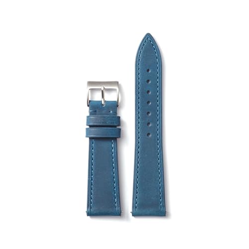 Bracelet de montre en cuir véritable doux 20mm pour sublimer votre style vintage