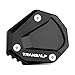 Mokiton Motorcycle Side Stand Extension Kickstand Plate Compatible With H.onda Transalp XL750 2023 2024 | Foot Pad Support XL 750 Transalp750 Accessories (black)