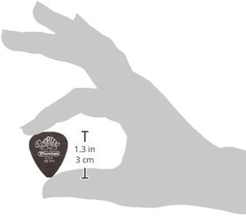 Miniatura 7 de Dunlop Tortex púas de guitarra negro oscuro