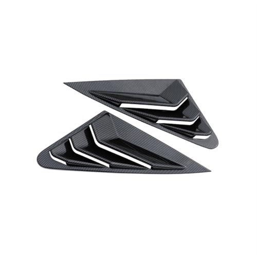 Spoiler latéral A4 B8 en finition carbone pour un look sportif élégant