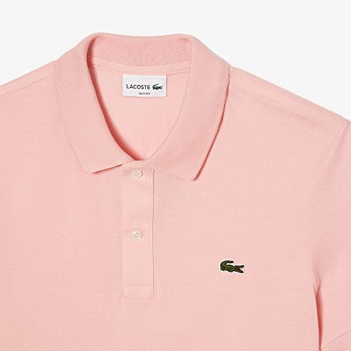 Image of Lacoste Short Sleeve Classic Fit Chine Pique Polo Shirt, L1264 Shirt