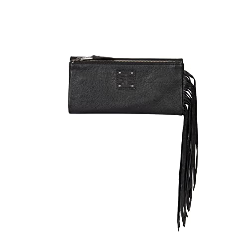 STS Ranchwear Women's Compact Leather Western Style Rhapsody Collection Magnetic Trifold Mesa Wallet