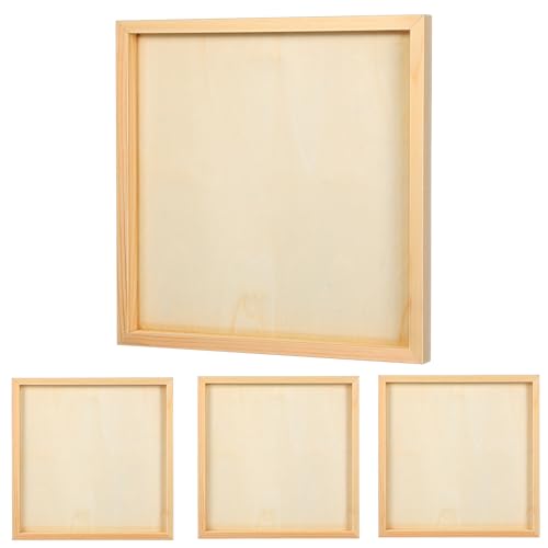 Marcos de fotos de madera para decorar espacios modernos y zonas de estar 2