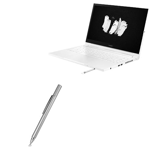 BoxWave Stylus Pen Compatible With Acer ConceptD 3 Ezel CC314-72G-72SX (14 in) - FineTouch Capacitive Stylus, Super Precise Stylus Pen for Acer ConceptD 3 Ezel CC314-72G-72SX (14 in) - Metallic Silver