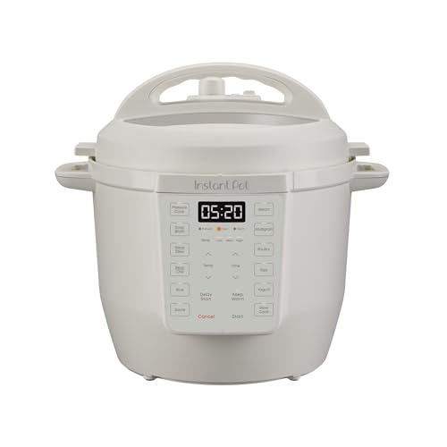 Instant Pot RIO, 7-in-1 Electric Multi-Cooker, PressureCooker, SlowCooker, RiceCooker, Steamer, Sauté, Yogurt Maker, & Warmer, Includes App With Over 800 Recipes, 6 Quart, Sea Salt