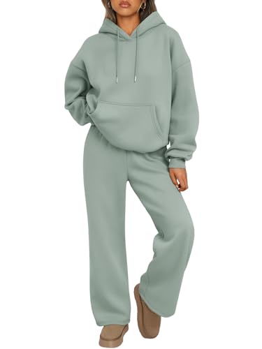 Trendy Queen Womens 2 Piece Outfits Fall Fashion Sweatsuits Oversized