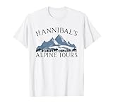 Hannibal Barca Alpine Tours Historia Divertida Camiseta