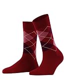 Burlington Damen Marylebone Socken Wolle Schwarz Blau viele weitere Farben verstärkte Damensocken mit Muster atmungsaktiv warm dick bunt kariert ONE-SIZE-FITS-ALL als Geschenk 1 Paar