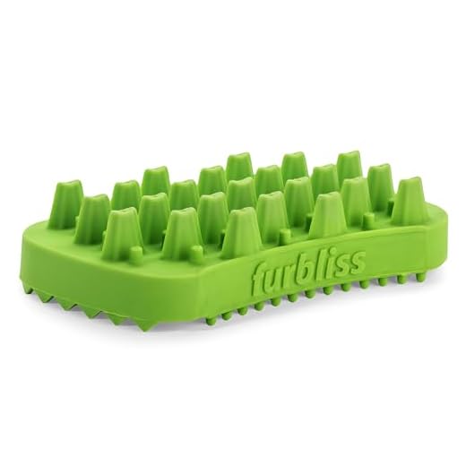 Furbliss Dog Brush for Grooming, Brushing and Bathing Dog & Cats, Great for the Bath Deshedding and Massaging Your Pet, 1 Soft Pet Brush - by Vetnique Labs (Long Hair Pet)