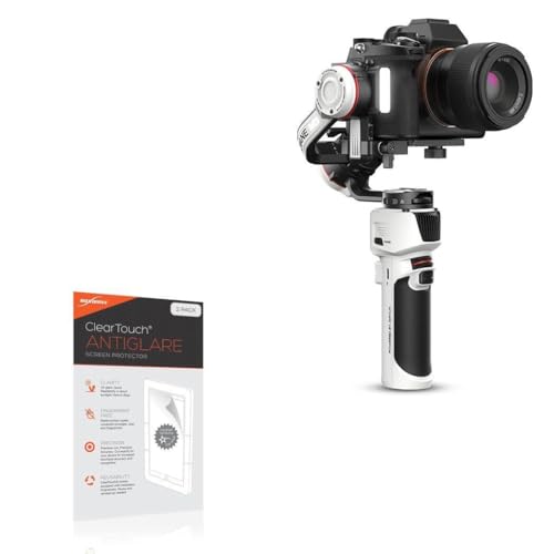 BoxWave Screen Protector Compatible With Zhiyun Crane M3 - ClearTouch Anti-Glare (2-Pack), Anti-Fingerprint Matte Film Skin