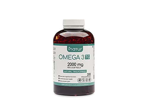 Omega 3 TG 2.000 mg – 200 perlas | Inatur