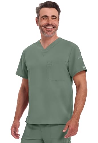 Image of Dickies EDS Essentials Men Scrubs Top Tuckable V-Neck DK635