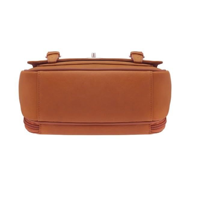 Bolso cruzado clásico para escolares de Gun Tote'n Mamas - Tipo Satchel en tono Saddle miniatura 5