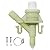 New Durable Plastic Water Valve Kit 385311641 for 300 310 320 series - for Sealand marine toilet replacement