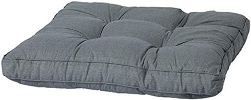 Madison Loungekissen Florance 73x73 cm Basic Grey 10 cm dick, flexibel in der Form anpassbar/Sitzkissen