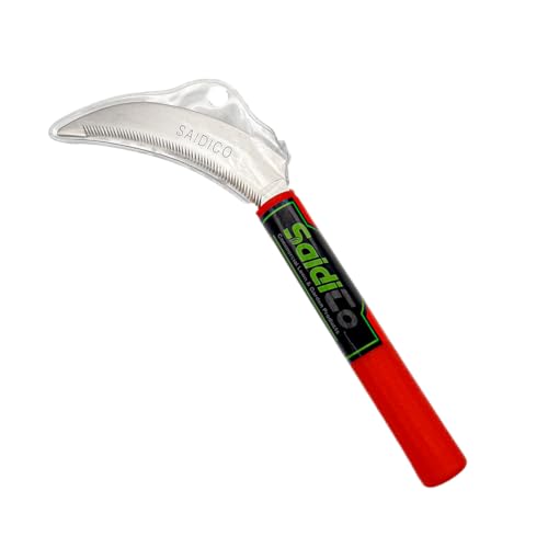 SaidiCo Sod Cutter & Remover Hand Held Sickle Tool (MEDIUM) SD23002S