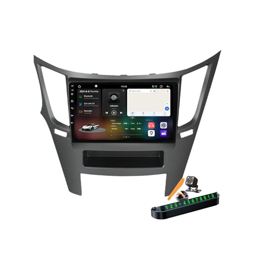 Autoradio 2 Din connecté pour voyager en famille avec GPS et vidéo multimédia dans votre Outback 4