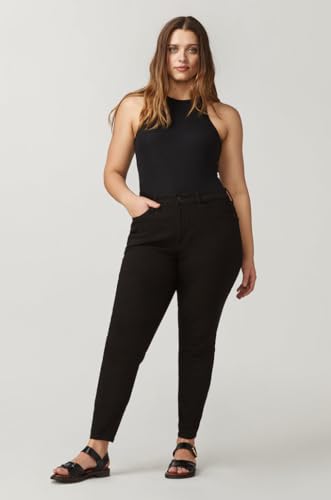 Women's JFK Mid-Rise Plus Skinny Jeans – Sculpting Stretch Denim2