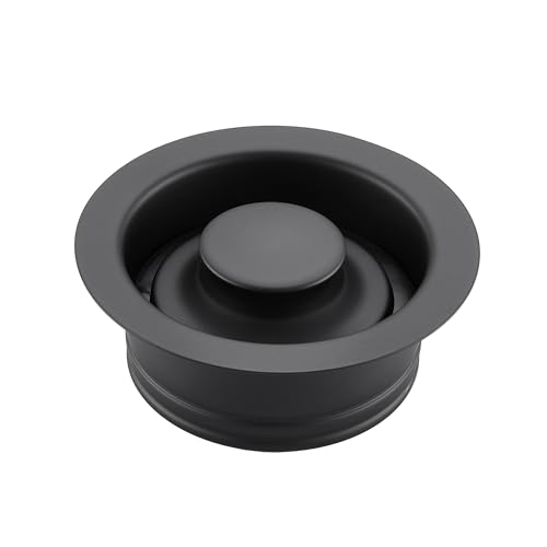 Luxier GD02-M Kitchen Sink Garbage Disposal Flange and Stopper in