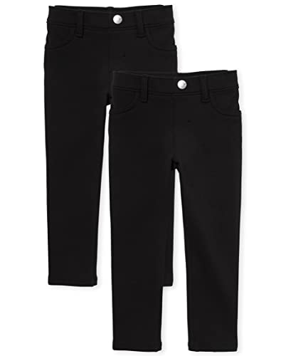 Image of The Children's Place Baby Girls' And Toddler Ponte Knit Pull on Jeggings