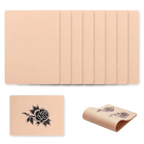 SHIQUAN Piel Artificial del Tatuaje de 3 mm, 6 Piezas