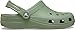 Crocs Unisex Classic Clog, Moss, 9 US Men