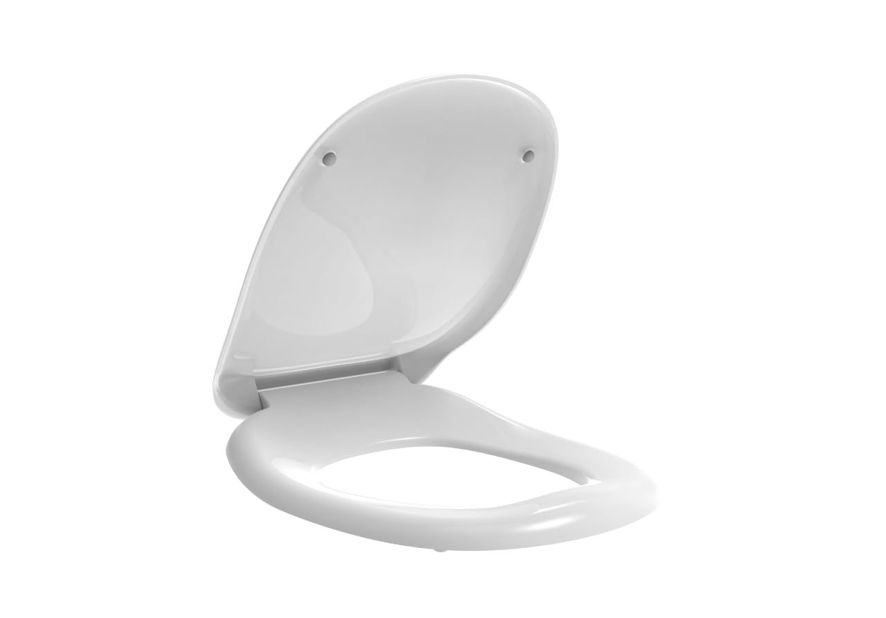 Grünblatt Deska sedesowa 515237 pasująca do Ideal Standard Kimera, wolnoopadająca i zdejmowana do czyszczenia, duroplast (biała)