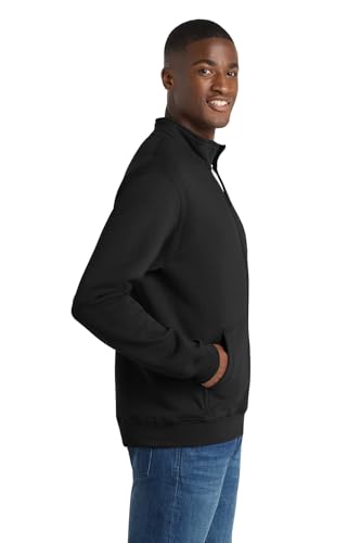 Port & Co Core Fleece Cadet Full-Zip Sweatshirt-PC78FZ2