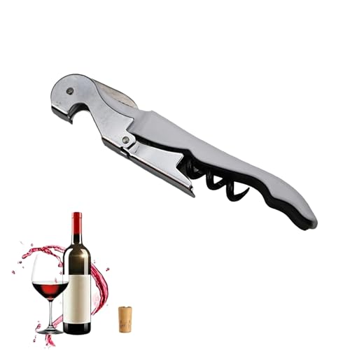 BOJIDO ワインオープナー ソムリエナイフ 56グラム 栓抜き コルク抜き お酒 プロ 多機能 携帯便利 使いやすい(ホワイト)