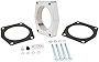 ANGLEWIDE NEW Throttle body Spacer with high performance fit for Cadillac Escalade/Escalade ESV 6.2L, for Chevry Avalanche/Colorado 5.3L, for Chevry Silverado 1500/2500/ 3500