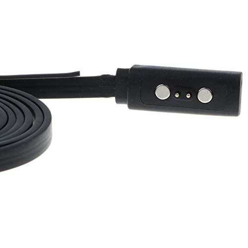 Cable de carga USB para relojes inteligentes Ysyqkn cable de repuesto color negro 2