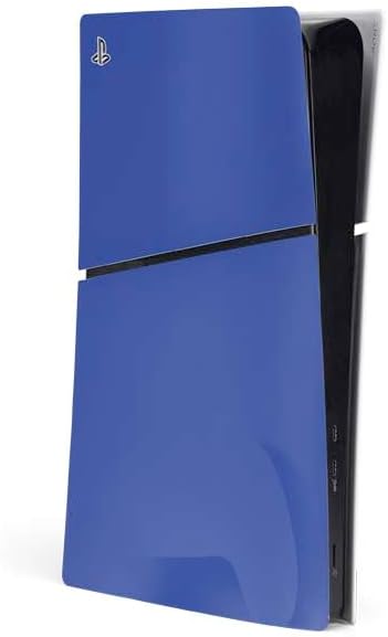 Skinit Decal Gaming Skin Compatible with PS5 Slim Digital Edition Console - Aqua Blue Design