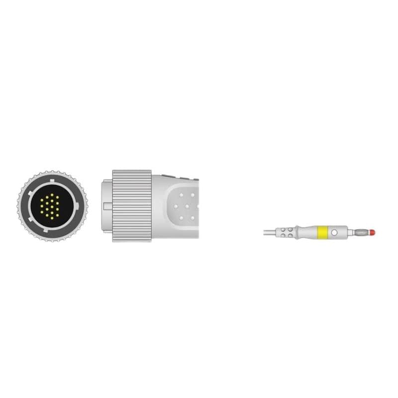 CAVO PAZIENTE ECG 2,2 m - banana - compatibile Cardioline