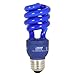 Feit Electric Bpesl13t/B 13 Watt Blue Compact Fluorescent Mini Twist Party Bulb
