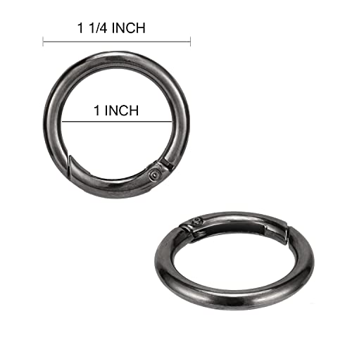 Daygos Key-Chain With Quick-Release Spring Clip Keyrings - Heavy Duty Car Keychain For Men Or Women,Black #TOP5