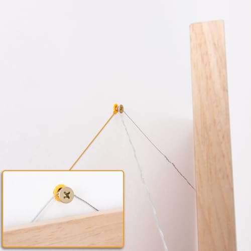 Image of KURUI 510Pcs Wall Hanging Kit with Anchors and Screws, Picture Hanging Kit for Wall Decor Art, Frame, Canvas, Dry Wall Anchors Assortment Kit for Sheetrock Concrete Brick, 6 Sizes Picture Hangers