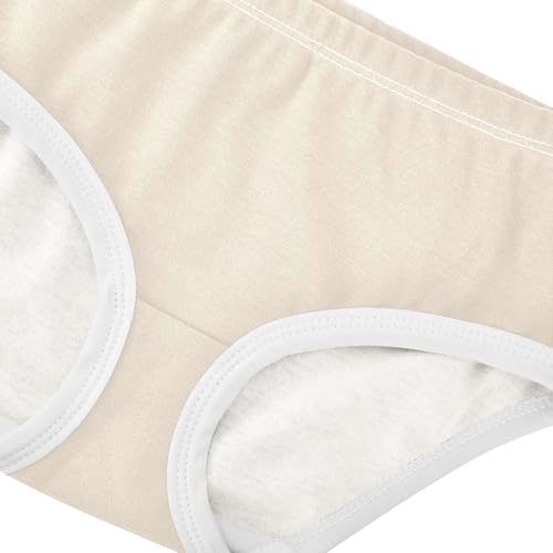 Joisal Antique White Toddlers Underwear Floral 2t Cotton Girl Panties Cute Fun Underpants Briefs4