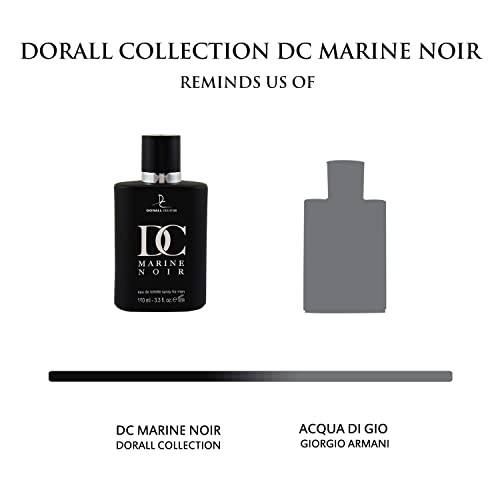 Image of Dorall Collection Dc Marine Noir Eau De Toilette for Men, 100 ml