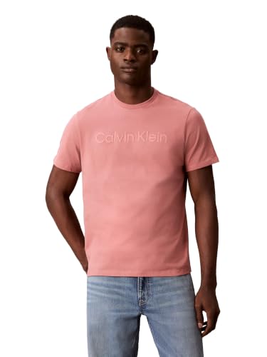 Image of Calvin Klein Men's Relaxed Fit CK Logo Crewneck T-Shirt
