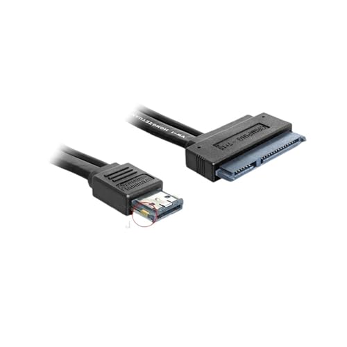 Cable Power eSATAp a SATA USB 12V 5V 50cm miniatura 3