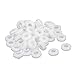 Aexit Firewall Wiring Track Lighting Electrical Wire ket Rubber Grommets White 8mm Inner Connectors Dia 50pcs