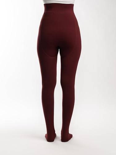 Image of Theater Fur Opaque Stockings for Women | Fleece Lined Free Size Full Length Stretchable and Warm Tights with Soft Comfortable Waistband