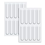 20 Pcs Door Silencer,63 mm Door Pads Stop Slamming,Furniture Bumpers for Cabinet Door Window,Silicone Cupboard Door Stoppers,Transparent Door Protector for Protect Surface Friction Scratches