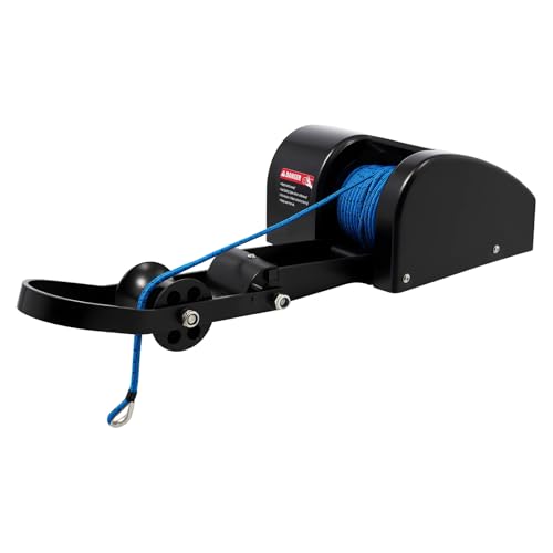 Winche eléctrico marino DNYSYSJ 12V con control remoto miniatura 2