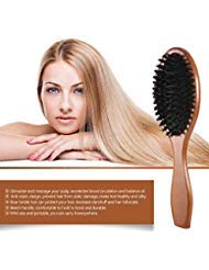 Boar Bristle Hair Brush Bamboo Wooden, to better handle all types of hair, natural quality that does not damage your hair, it has a comfort and softness for your day to day. Be always beautiful.