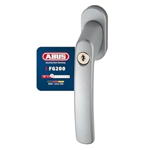 Abus FG200 Abschließbarer Fenstergriff Silber