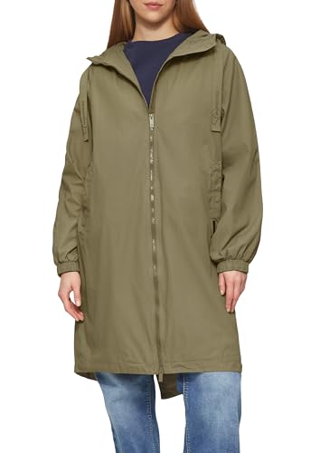 QS Schlichter Parka aus Baumwolle