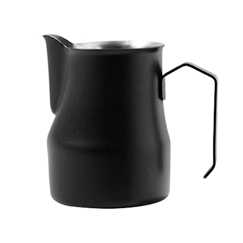 Image of Milk Frothing Pitcher Barista Tool Espresso Steaming Pitcher for Kitchen Bar Black 550ml|Home & Garden|1Milk Jug