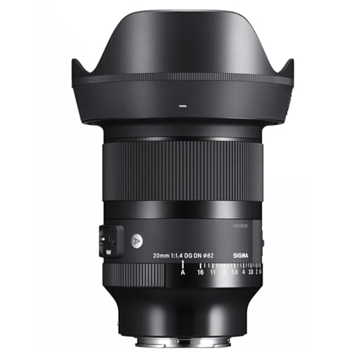 Sigma 20mm F1.4 Art DG DN pour Sony E Mount Noir