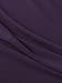 Latuza Women's Bamboo Viscose 3/4 Sleeve Pajama Top V Neck Sleep Shirt L Eggplant